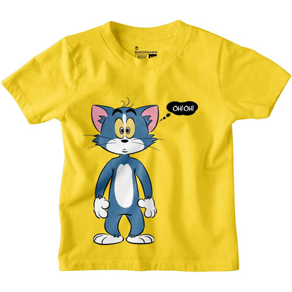 Bon Organik Boys Regular Fit T-Shirt (BON11237_Multi