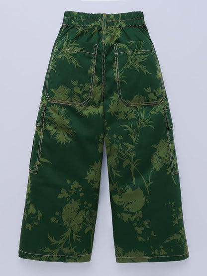 Naughty Ninos BoyS Regular Casual Pants (Nnb0046Pnt_Dark Green