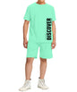 Kyda Kids BoyS 100% Pure Cotton Premium Printed Tshirt And Shorts Set For Summer