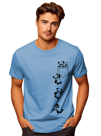 ADRO Tshirt for Men | Printed T Shirt for Men | 100% Cotton T-Shirt |Printed T Shirt | T-Shirts | RN24-POC