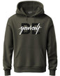 ADRO Men's Cotton Neck Hooded Sweatshirt (H21-M-BYO-OL_Olive_XL)