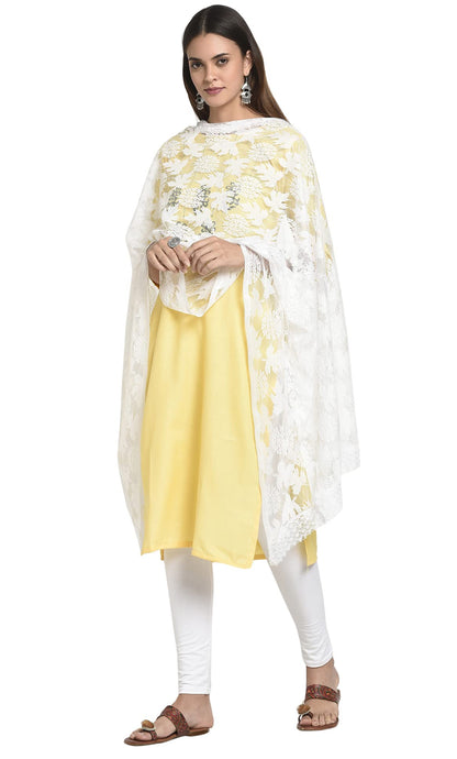 Weavers Villa WomenS Net Dupatta, 2.10 Mtrs