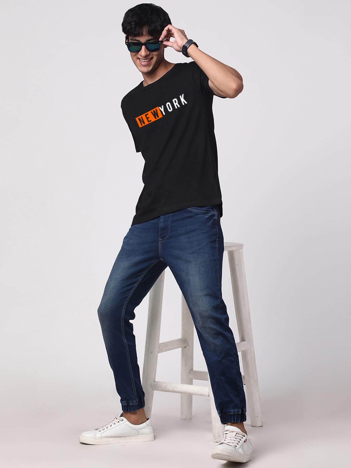 ADRO Tshirt for Men | Printed T Shirt for Men | 100% Cotton T-Shirt |Printed T Shirt | T-Shirts | RN24-NKY