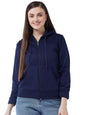 PIVL Women Solid Hooded Jacket For Winter