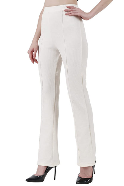 OM SAI LATEST CREATION Womens Yoga Dress Pants Stretchy Work Slacks Business Casual Office Straight Leg/Bootcut Elastic Waist w
