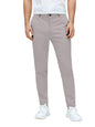 AVANOVA Mens Classic Dress Pants with Side Pockets | Solid Light Grey Tapered Suit Trousers, Business Formal Office Wear Regular