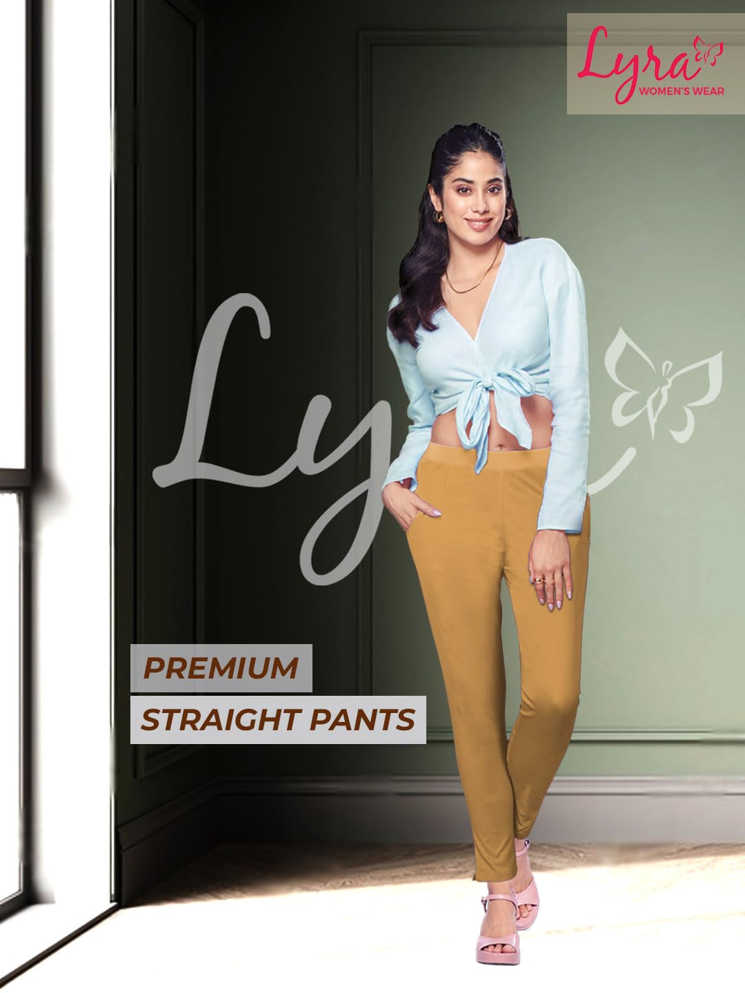 Lyra Premium Straight Pant For Women