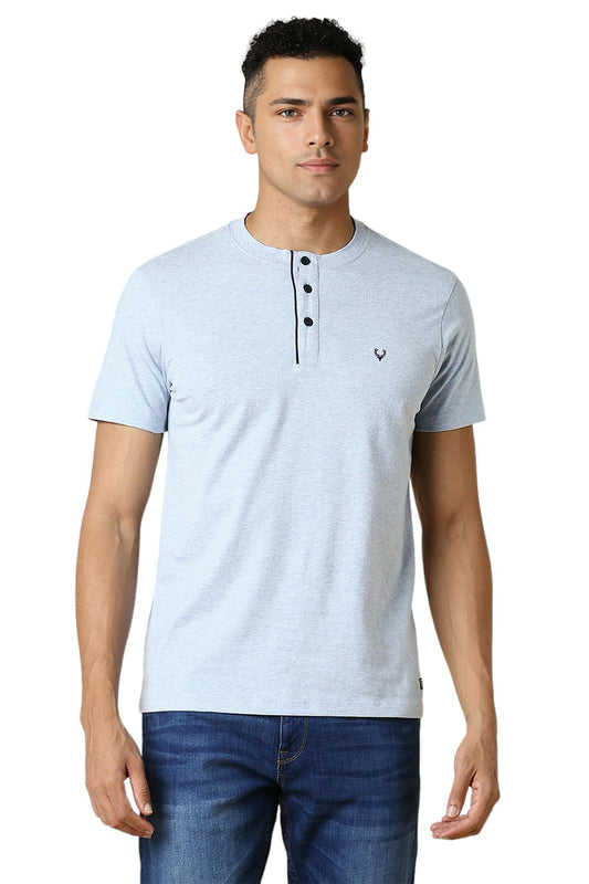 Allen Solly Men Regular Fit Casual Half Sleeve Short Sleeve T-Shirt
