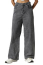 Hubberholme Women Cotton Washed Loose Fit High-Rise Casual Jeans