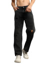 Hubberholme Men Summer Cotton Relaxed Fit Mid-Rise Jeans 5 Grey