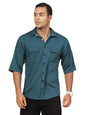 Rigo Polyester Oversized Shirt for Men | Half Sleeves, Oversized Fit Utility Shirt for Men | Oversized Drop Shoulders Shirt for