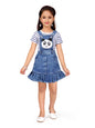 Aarika Baby-Girls Cotton Classic Knee-Length Dress (DDR-3021_White-Blue_18)