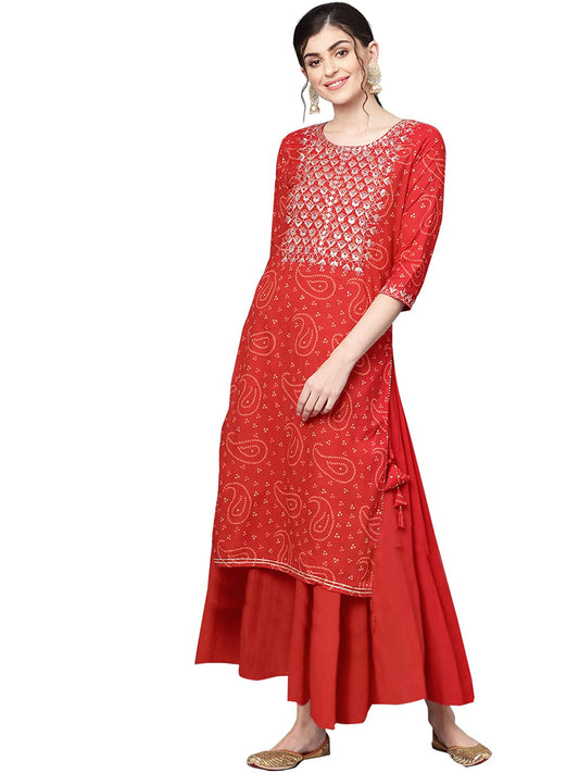 ishin Cotton Women's Regular Kurta