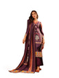 Varanga Women Purple Ethnic Printed Gota Lace Detailed Kurta With Solid Trouser & Printed Dupatta  Elegant Ethnic Set