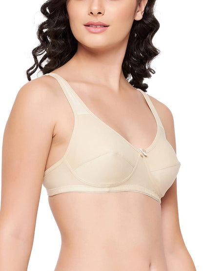 Clovia Womens Bra Beige