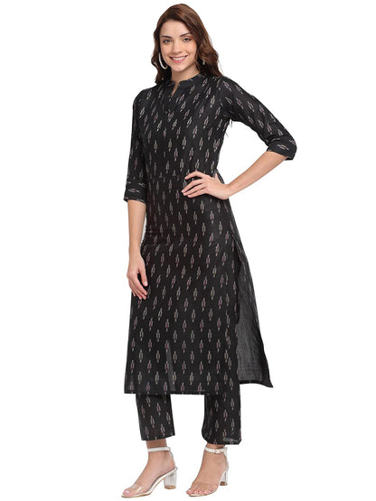 ANNI DESIGNER Women's Cotton Printed Kurta with Palazzo
