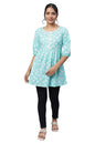 Aurelia Women's Cotton Kurti & Jegging (23FEAS30373-506699_Maroon