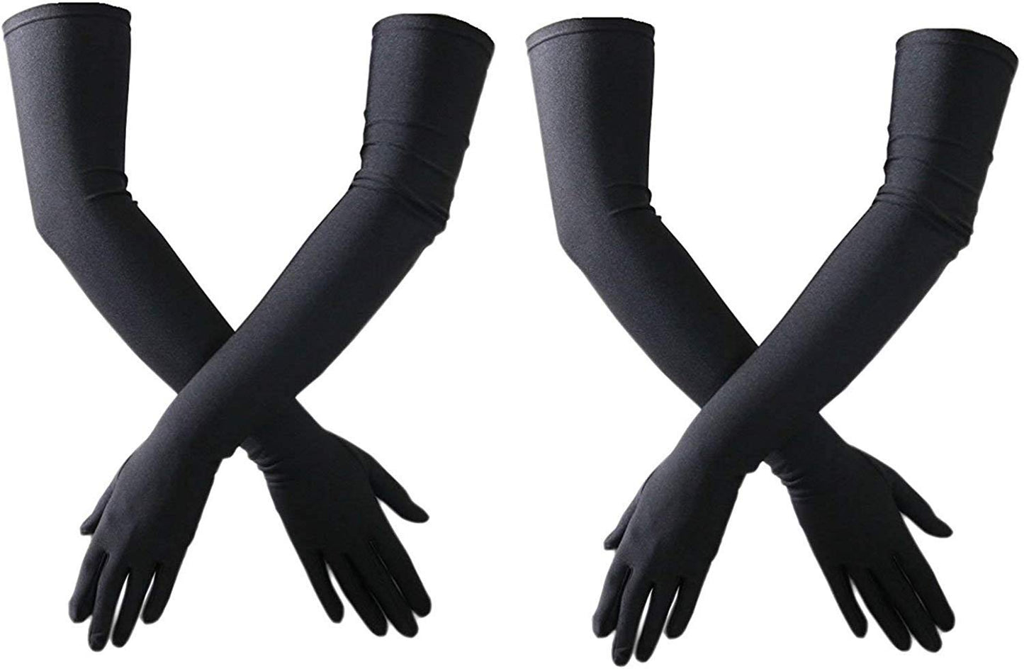 Digital Shopee Unisex Full Arm Full Finger Sleeves Gloves For Uv, Dust, Summer, Uv Sun Protection Arm Sleeves For Men & Women, P