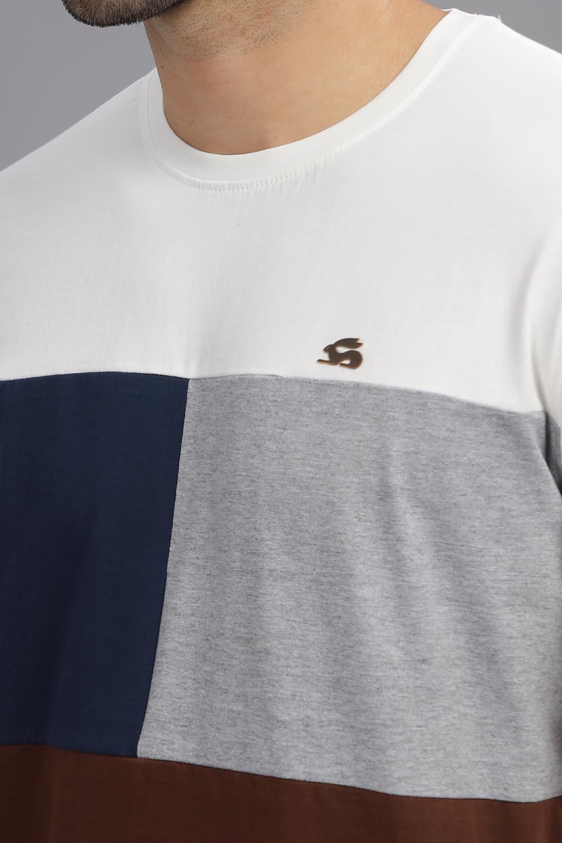 ADRO Tshirt for MenMulti Color T-Shirt for MenCotton T-ShirtMens TshirtRN8-24-WHNBBR
