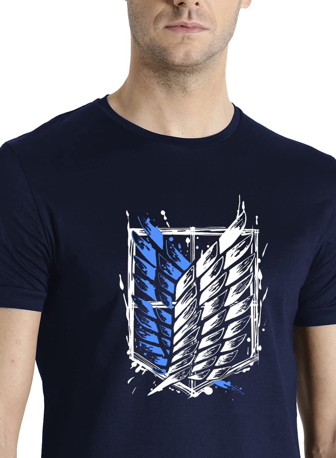ADRO Mens Attack on Titan Cotton T-Shirt (S)