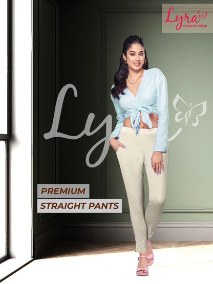 Lyra Premium Straight Pant For Women