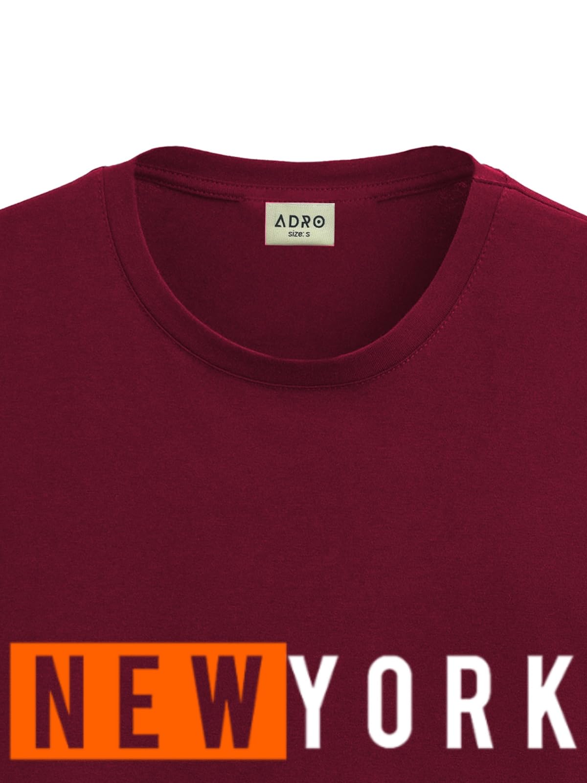 ADRO Tshirt for Men | Printed T Shirt for Men | 100% Cotton T-Shirt |Printed T Shirt | T-Shirts | RN24-NKY