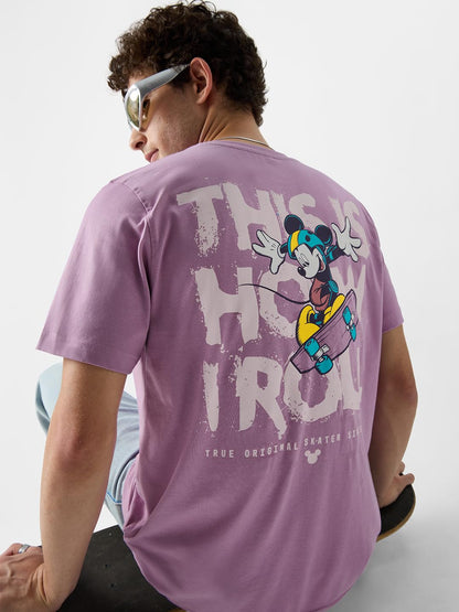 The Souled Store Official Mickey Mouse: Cruising Men T-Shirts