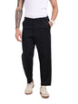 The Indian Garage Co Mens Mid-Rise Relaxed Fit Trousers Pants