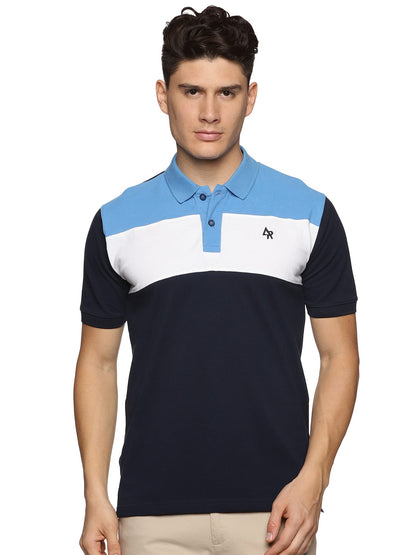 ADRO Premium Polo T-Shirt for Men (PN23-S4-SKWHNB-SK_SkyBlue)