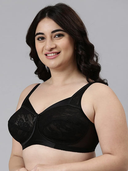 Enamor FB06 Classic Lift Full Support Bra - Non-Padded Wirefree Full Coverage