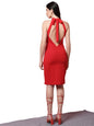 Oomph! WomenS Western & Fusion Wear Dress For Women, One Piece, Red - Md749