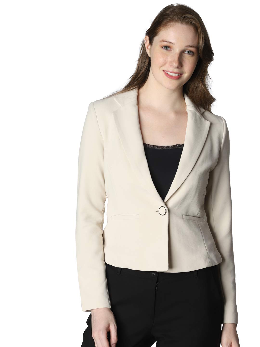 Vero Moda WomenS Blazer (208804904_Oatmeal_M)