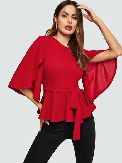 Kotty WomenS Round Neck Regular Fit Solid Top