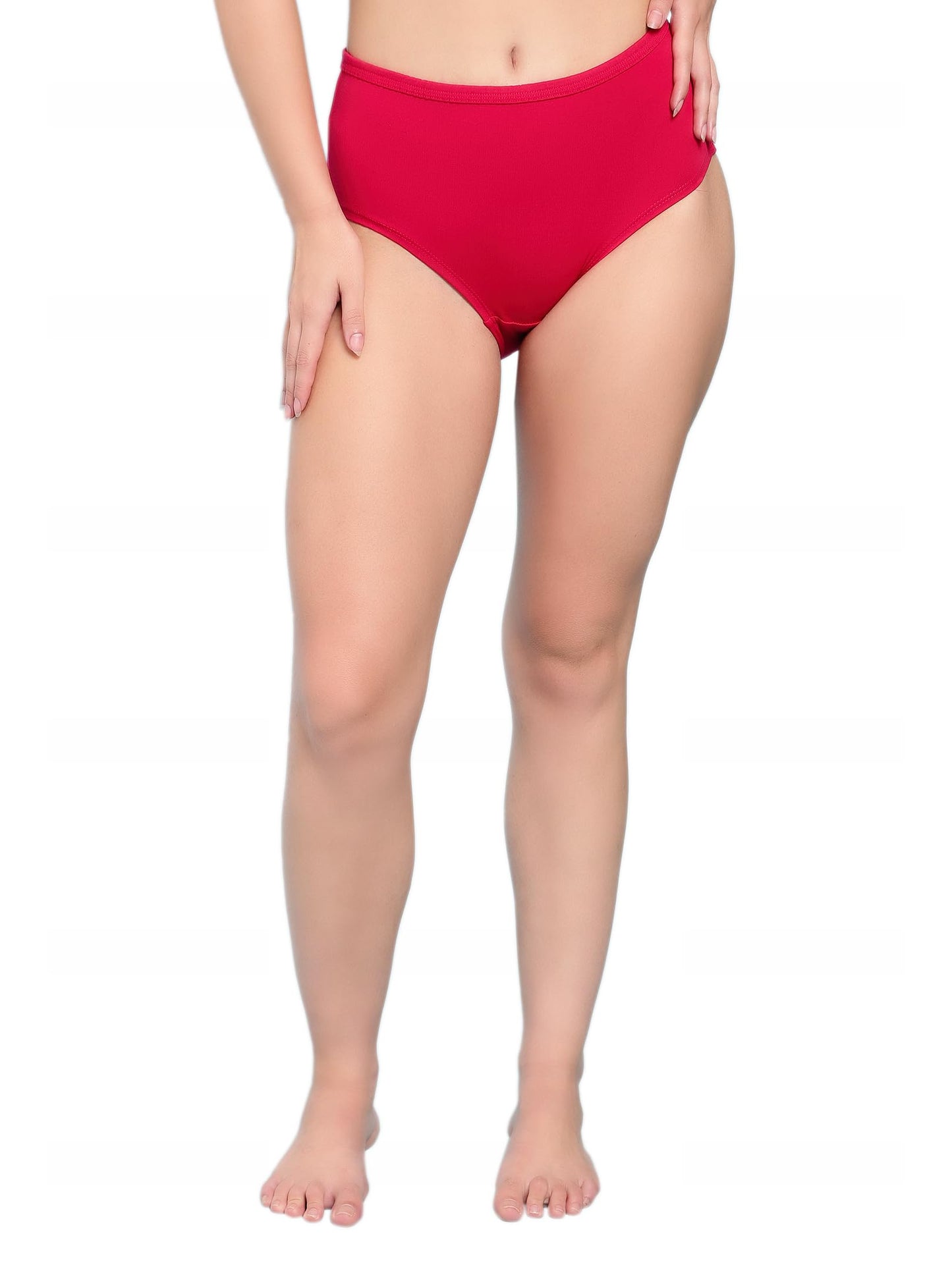 Shasmi Womens Super Combed Cotton Mid Low High Rise Coverage Hipster Full Briefs Breathable with Concealed Waistband Ladies Und