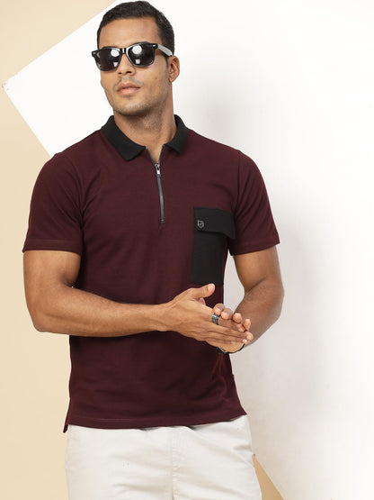 Rigo Oversized Polo T-Shirt for Men | Half Sleeves, Oversize Polo for Men | Oversized Collar T-Shirts for Man | Oversize Polo Ne