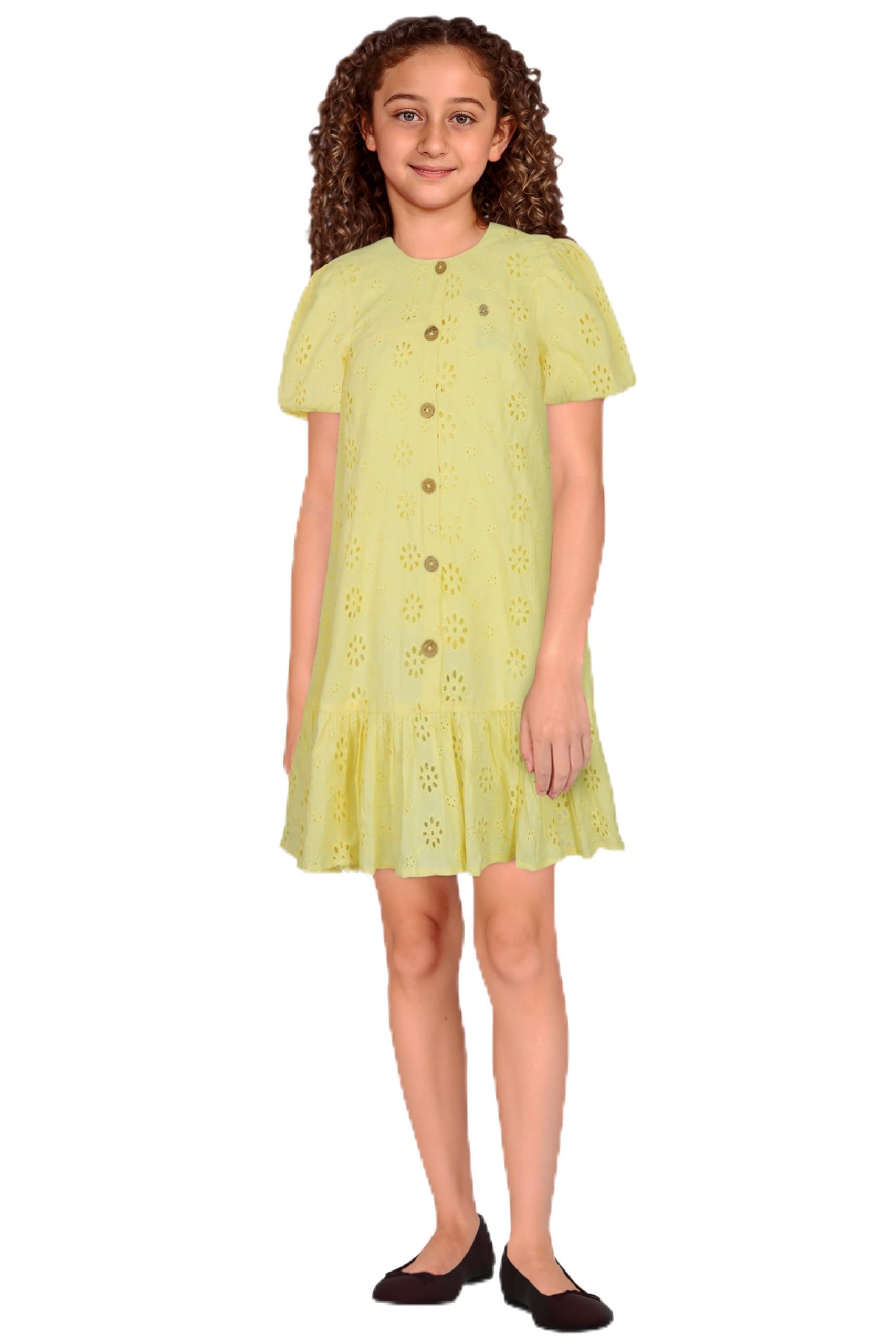 Allen Solly Women Regular Fit Casual Half Sleeve Short Sleeve Dress