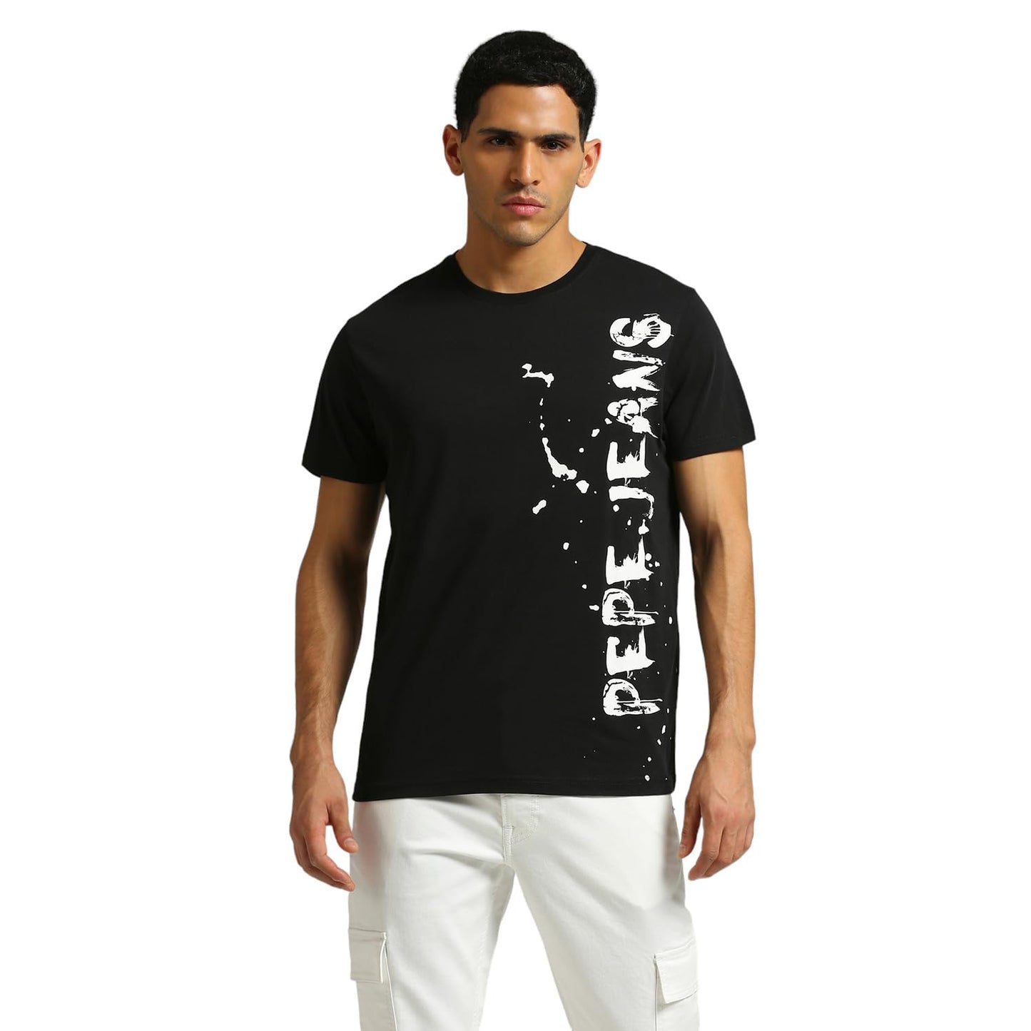 Pepe Jeans MenS Slim Fit T-Shirt (Pm509558_Black