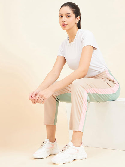 Sweet Dreams Womens Regular Pants (LP-3005AWCO_Beige