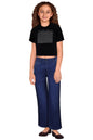 Allen Solly Girls Regular Fit Casual Cotton Round Neck T-Shirt