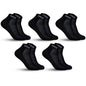 Xjarvis Ankle Length Socks For Men & Women - Moisture-Wicking, Odor-Free, Breathable Cotton, Cushioned Half Terry Combo - Ideal