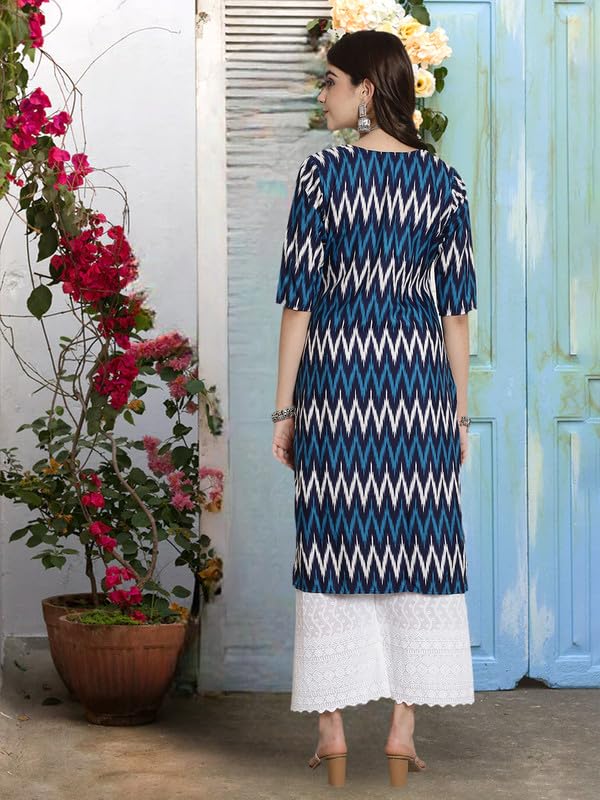 Pinkmint WomenS Crepe Kurti For WomenS Ethnic Printed Kurti For WomenS (Pack Of 5)