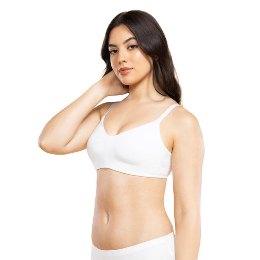 Enamor A027 Ultra Smoothening T-Shirt Bra White