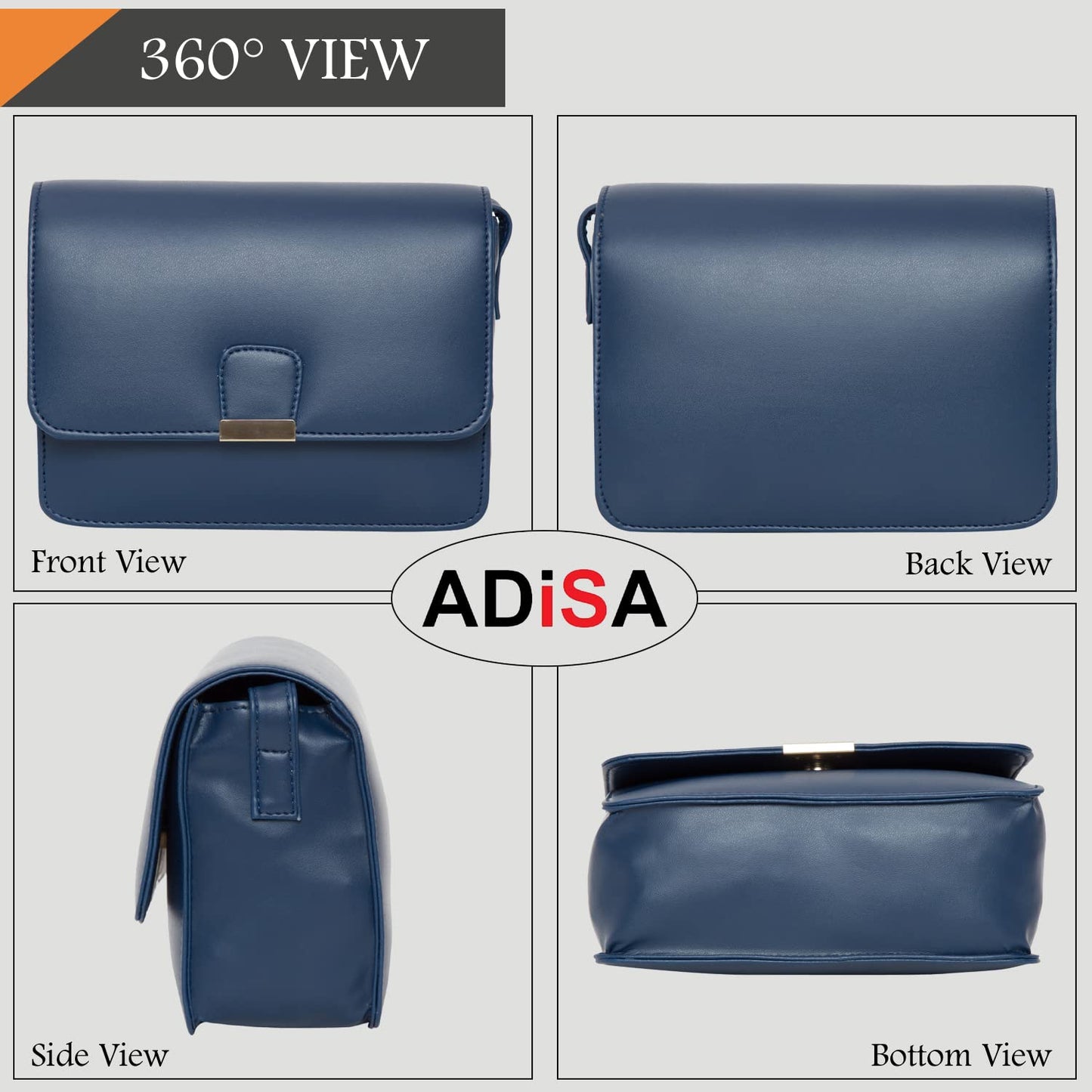 Adisa WomenS Sling Bag (Navy Blue)