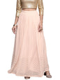 Libas Polyester Classic Skirts Pink