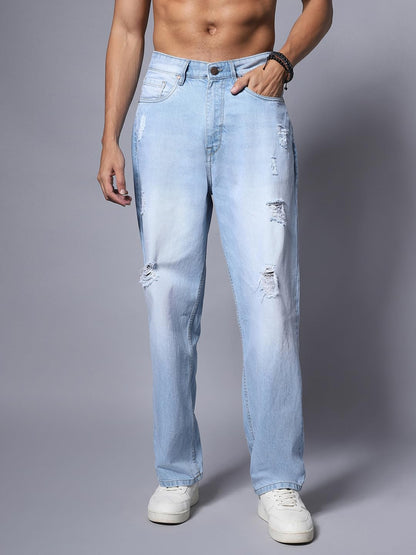 High Star MenS Relaxed Jeans (Hsmjns2069_Blue6