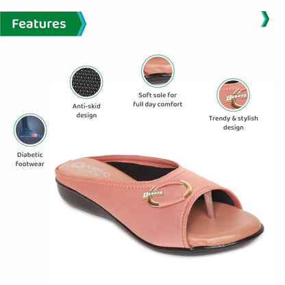 ORTHO JOY Fancy doctor slippers | Soft slipper for women | Comfortable footwear for women stylish