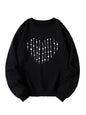 Kotty Women Full Sleeve Round Neck Pinted Sweatshirt