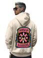 Veirdo Mens Cotton Fleece Hoodie Regular Fit Full Sleeve Graphic Printed Sweatshirt
