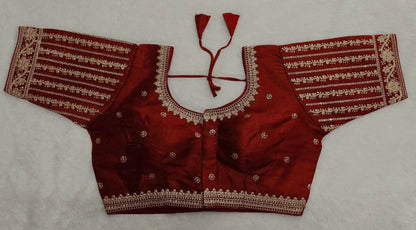 Vihu Fashion WomenS Readymade Blouse Embroidery Multi Coding Gold Thread Indian Ethnic Designer Stitched WomenS Readymade Sare