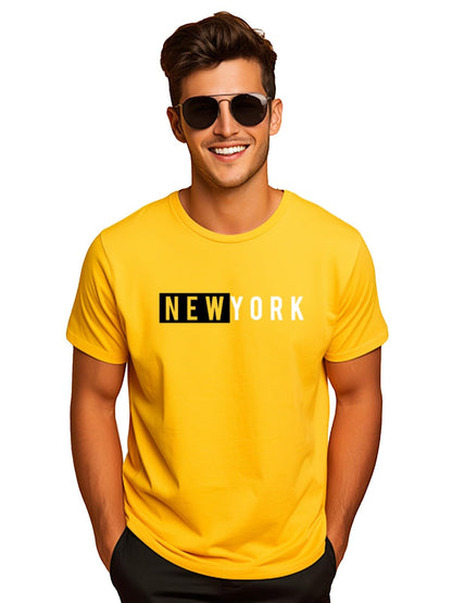 ADRO Tshirt for Men | Printed T Shirt for Men | 100% Cotton T-Shirt |Printed T Shirt | T-Shirts | RN24-NKY